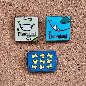 25% OFF 3+ BUNDLE OFFER! Disney Hidden Mickey Enamel Pins (Set of 3)